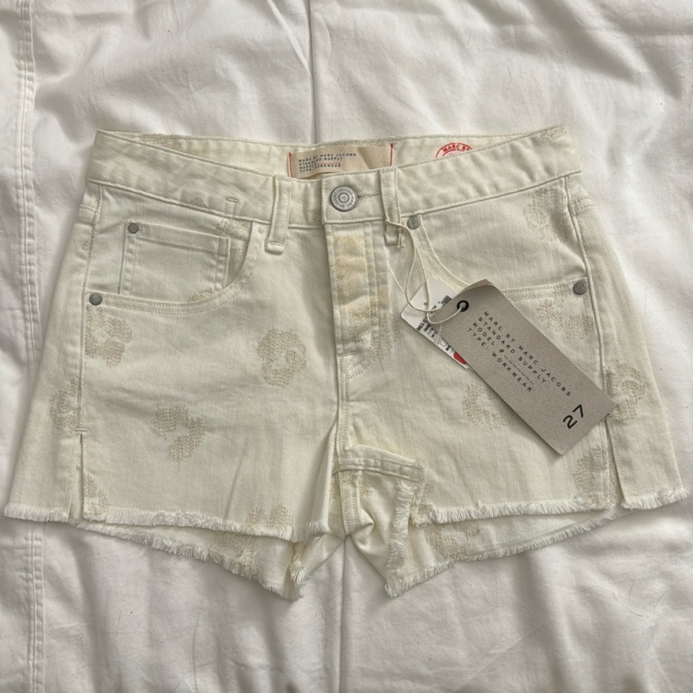 Marc by Marc Jacobs High Waisted Jean Shorts